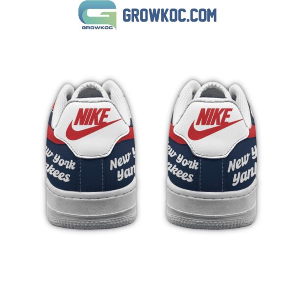 Tubopro New York Yankees Air Low-Top Sneakers Shoes For Men And Women - Image 2