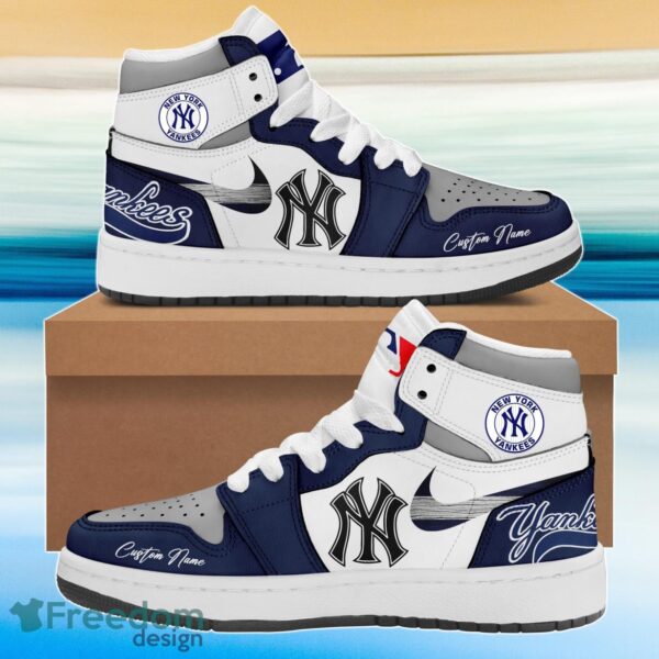 Tubopro New York Yankees AJ1 High Sneakers Shoes For Men And Women