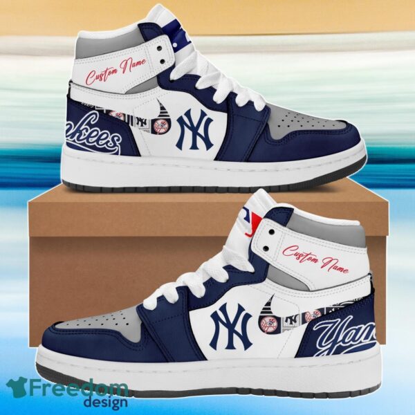 Tubopro New York Yankees AJ1 High Sneakers Shoes For Men And Women