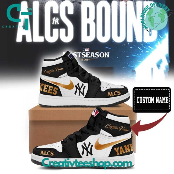 Tubopro New York Yankees AJ1 High Sneakers Shoes For Men And Women