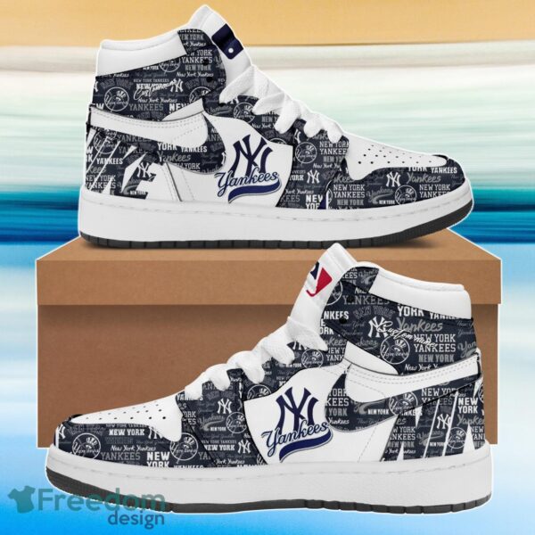 Tubopro New York Yankees AJ1 High Sneakers Shoes For Men And Women