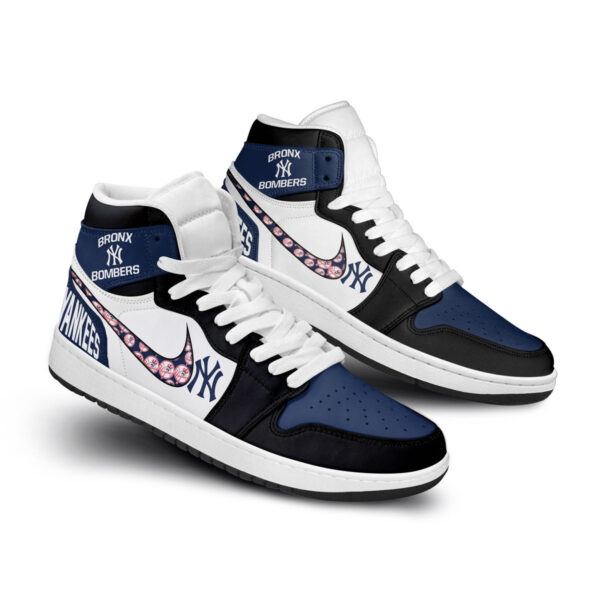 Tubopro New York Yankees AJ1 High Sneakers Shoes For Men And Women