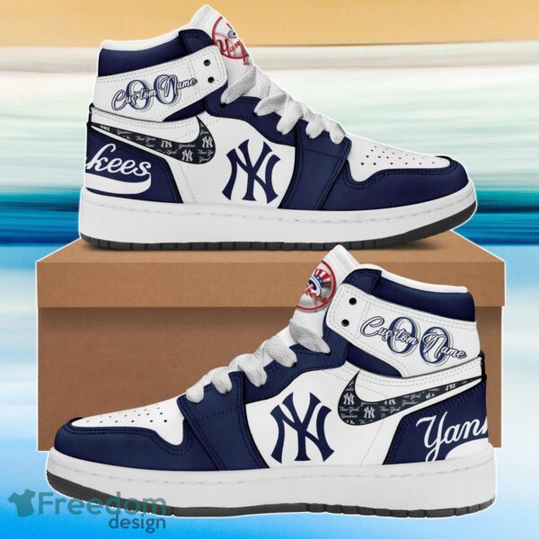 Tubopro New York Yankees AJ1 High Sneakers Shoes For Men And Women