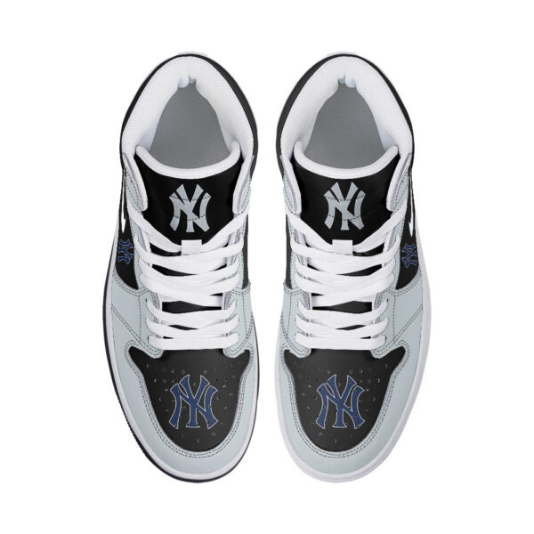 Tubopro New York Yankees AJ1 High Sneakers Shoes For Men And Women - Image 3