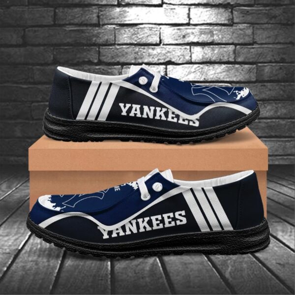 Tubopro New York Yankees Hey Dude Shoes For Men And Women - Image 6