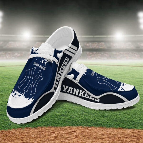 Tubopro New York Yankees Hey Dude Shoes For Men And Women