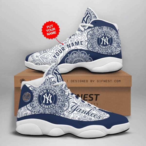 Tubopro New York Yankees NFL AJ13 Sneakers Shoes For Men And Women
