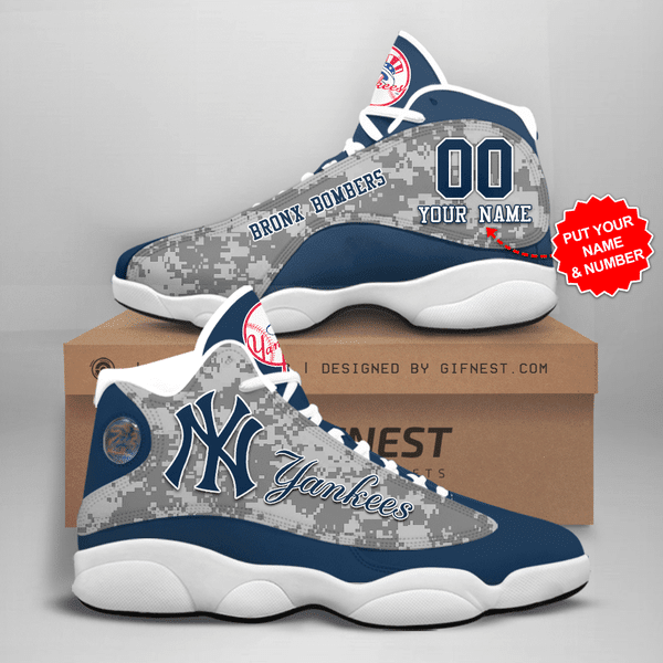 Tubopro New York Yankees NFL AJ13 Sneakers Shoes For Men And Women