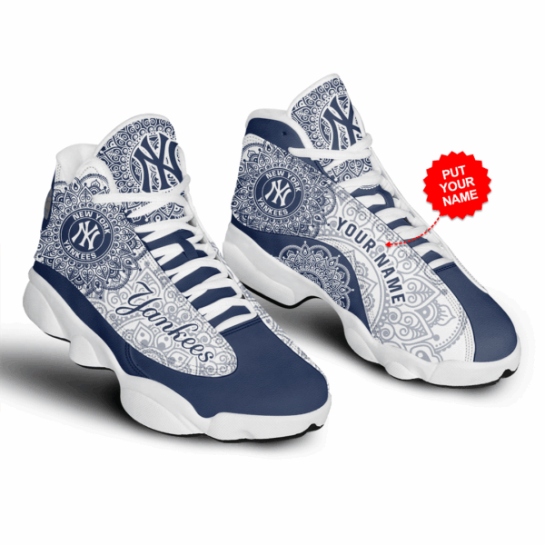 Tubopro New York Yankees NFL AJ13 Sneakers Shoes For Men And Women - Image 2