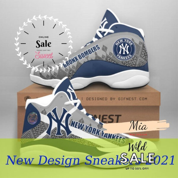 Tubopro New York Yankees NFL AJ13 Sneakers Shoes For Men And Women