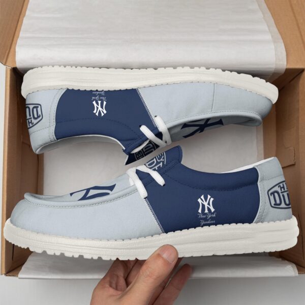 Tubopro New York Yankees Personalized Hey Dude Shoes For Men And Women - Image 3