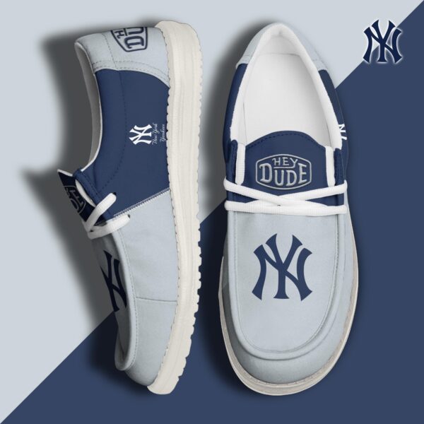 Tubopro New York Yankees Personalized Hey Dude Shoes For Men And Women