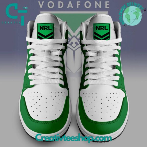 Tubopro New Zealand Warriors AJ1 High Sneakers Shoes For Men And Women - Image 2