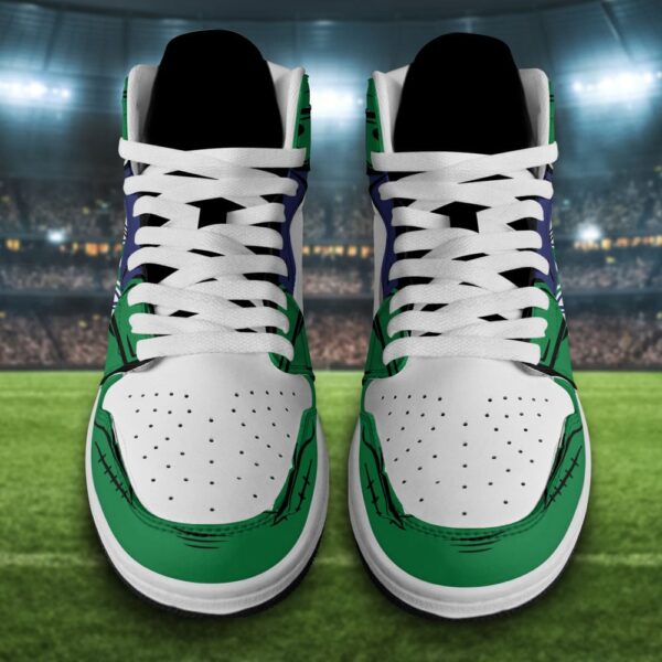Tubopro New Zealand Warriors AJ1 High Sneakers Shoes For Men And Women - Image 2
