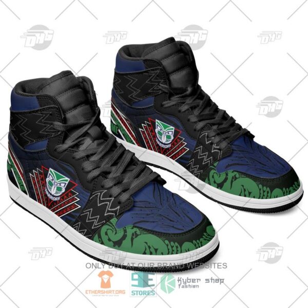 Tubopro New Zealand Warriors NRL AJ1 High Sneakers Shoes For Men And Women - Image 2