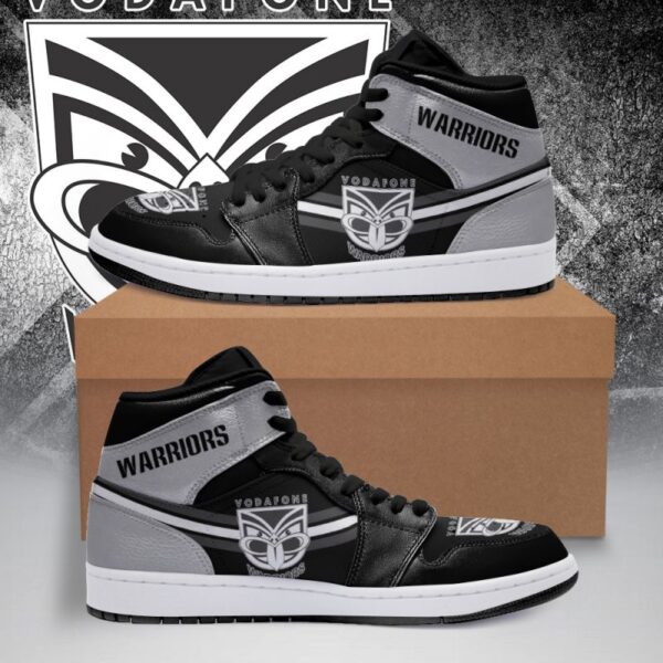 Tubopro New Zealand Warriors NRL AJ1 High Sneakers Shoes For Men And Women - Image 3
