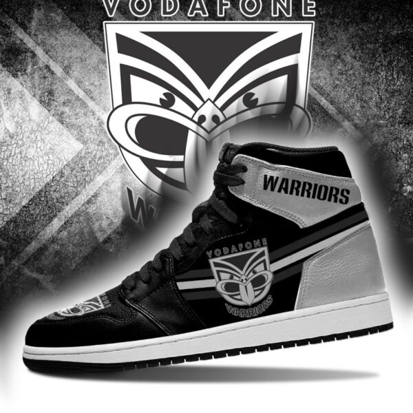 Tubopro New Zealand Warriors NRL AJ1 High Sneakers Shoes For Men And Women - Image 2