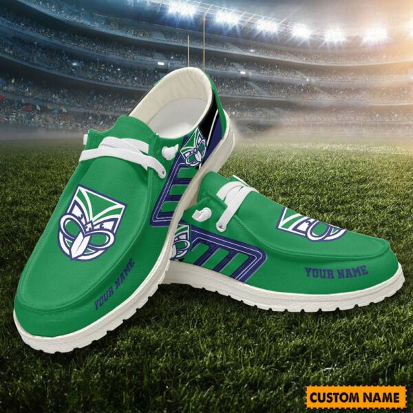 Tubopro New Zealand Warriors Personalized Hey Dude Shoes For Men And Women