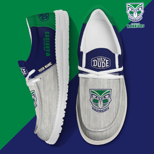 Tubopro New Zealand Warriors Personalized Hey Dude Shoes For Men And Women