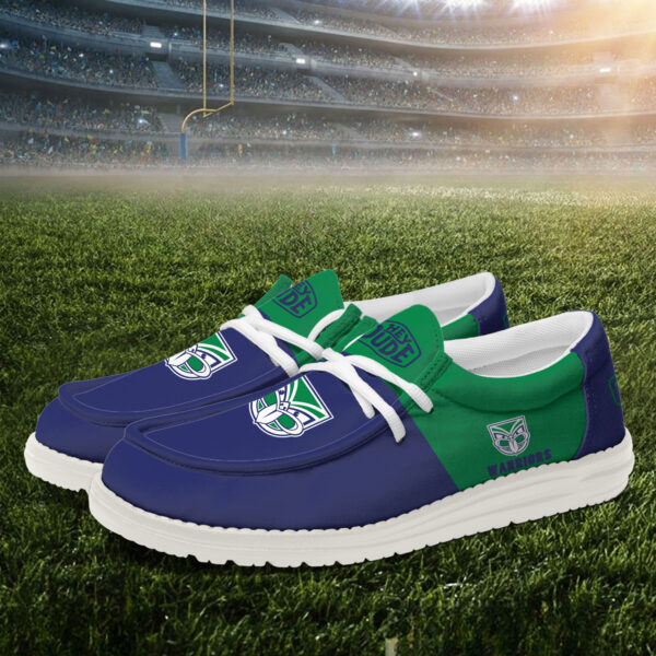 Tubopro New Zealand Warriors Personalized Hey Dude Shoes For Men And Women - Image 2