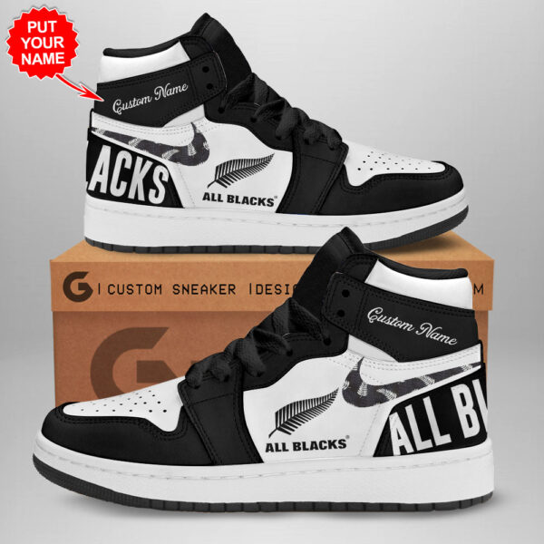 Tubopro New Zealand x Rugby World Cup AJ1 High Sneakers Shoes For Men And Women