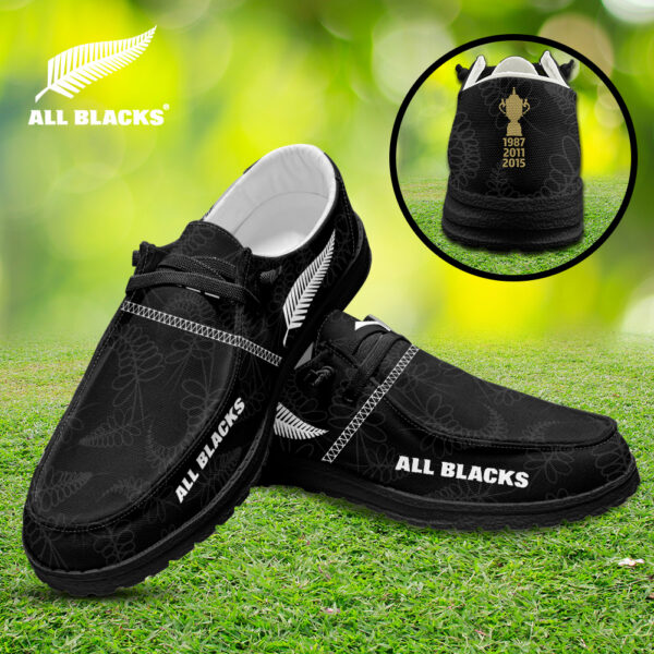 Tubopro New Zealand x Rugby World Cup Personalized Hey Dude Shoes For Men And Women
