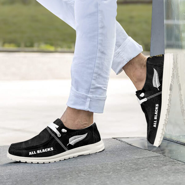 Tubopro New Zealand x Rugby World Cup Personalized Hey Dude Shoes For Men And Women - Image 4