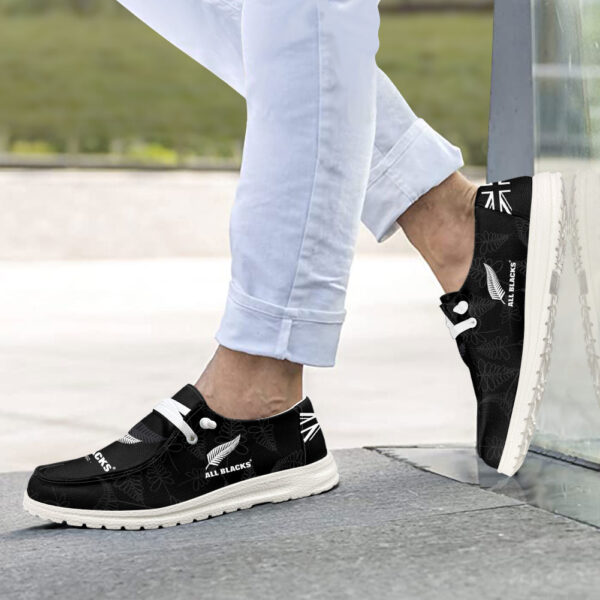 Tubopro New Zealand x Rugby World Cup Personalized Hey Dude Shoes For Men And Women - Image 3