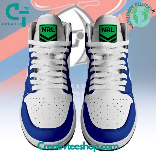 Tubopro Newcastle Knights AJ1 High Sneakers Shoes For Men And Women - Image 2