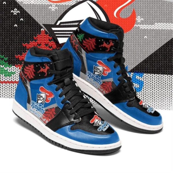 Tubopro Newcastle Knights NRL AJ1 High Sneakers Shoes For Men And Women