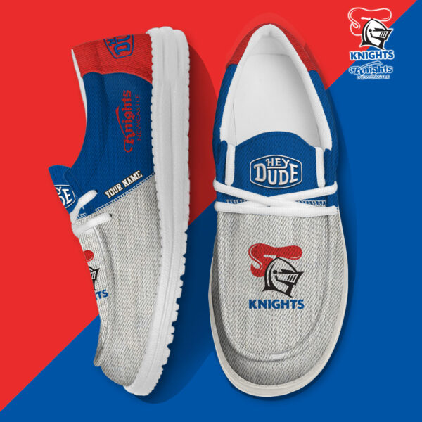 Tubopro Newcastle Knights Personalized Hey Dude Shoes For Men And Women