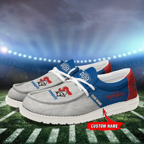 Tubopro Newcastle Knights Personalized Hey Dude Shoes For Men And Women - Image 3