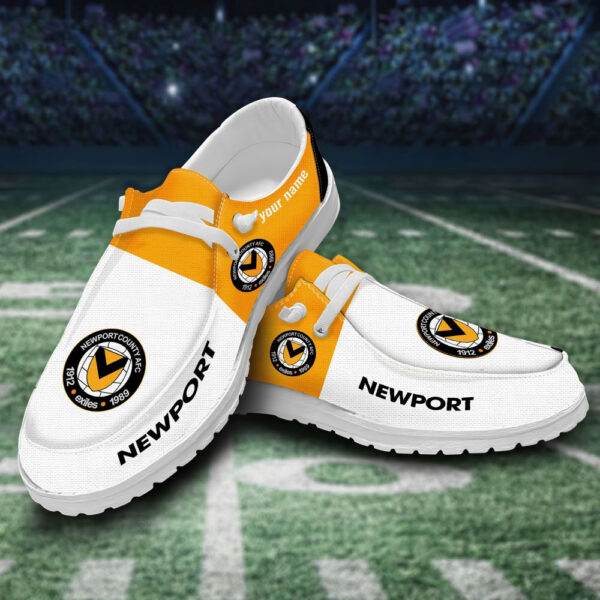 Tubopro Newport County Personalized Hey Dude Shoes For Men And Women