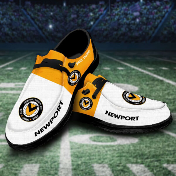 Tubopro Newport County Personalized Hey Dude Shoes For Men And Women - Image 3
