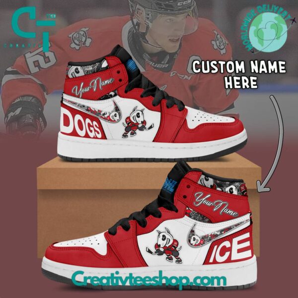 Tubopro Niagara IceDogs AJ1 High Sneakers Shoes For Men And Women