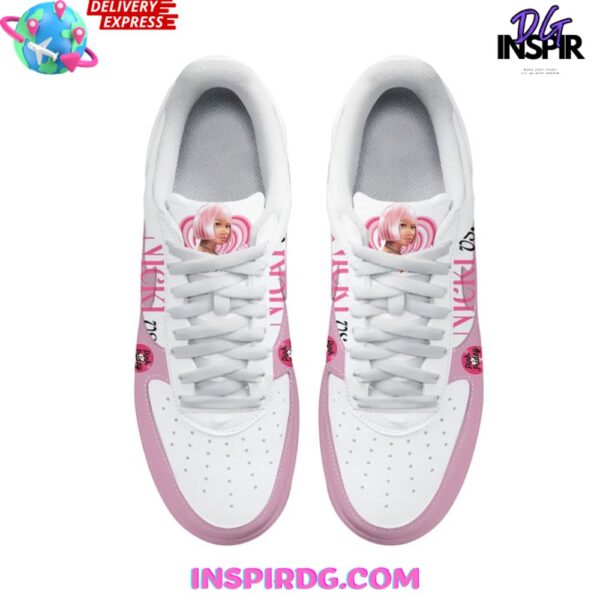 Tubopro Nicki Minaj Air Low-Top Sneakers Shoes For Men And Women - Image 4