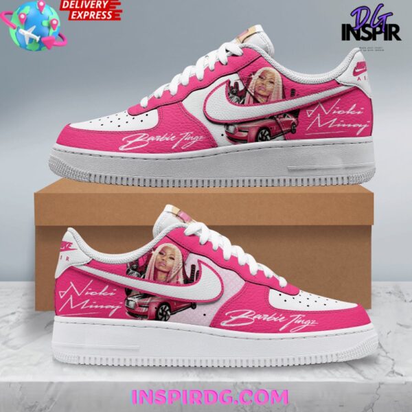 Tubopro Nicki Minaj Air Low-Top Sneakers Shoes For Men And Women - Image 2