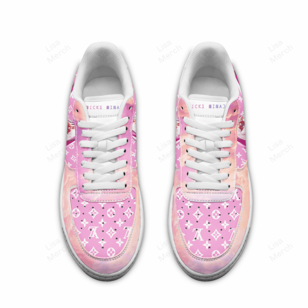 Tubopro Nicki Minaj Air Low-Top Sneakers Shoes For Men And Women - Image 3