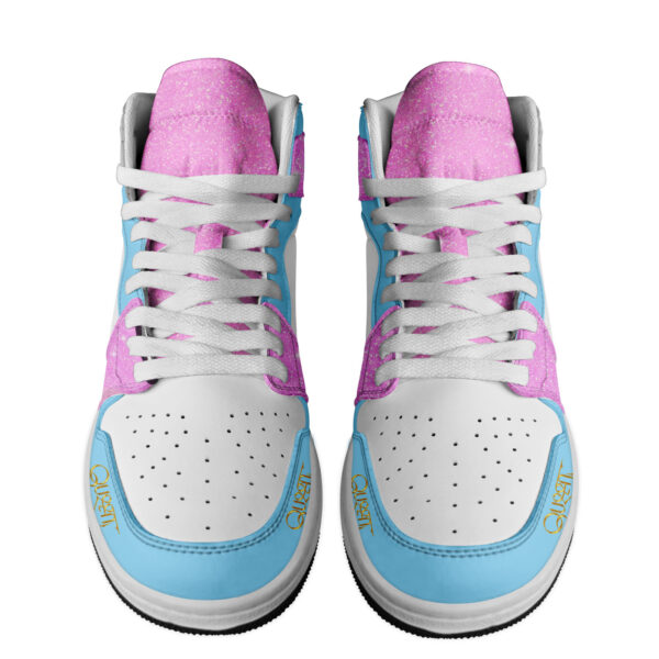 Tubopro Nicki Minaj AJ1 High Sneakers Shoes For Men And Women - Image 2
