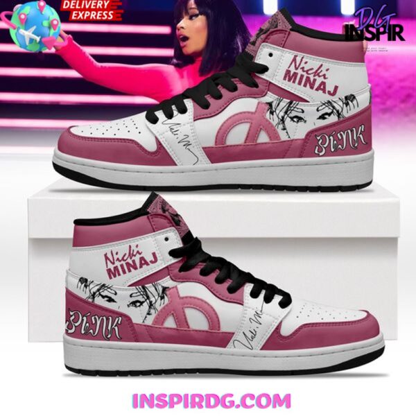 Tubopro Nicki Minaj AJ1 High Sneakers Shoes For Men And Women