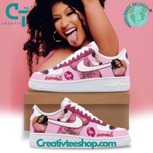 Tubopro Nicki Minaj Pink Friday Air Low-Top Sneakers Shoes For Men And Women