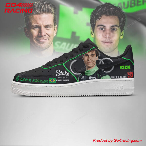 Tubopro Nico Hülkenberg x Gabriel Bortoleto  Sauber Stake Air Low-Top Sneakers Shoes For Men And Women - Image 3