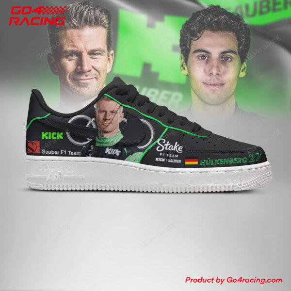 Tubopro Nico Hülkenberg x Gabriel Bortoleto  Sauber Stake Air Low-Top Sneakers Shoes For Men And Women - Image 2
