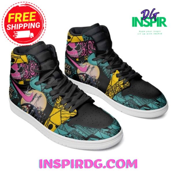 Tubopro Nightmare AJ1 High Sneakers Shoes For Men And Women - Image 2