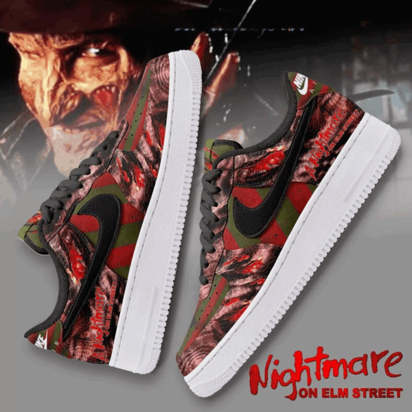 Tubopro Nightmare On Elm Street Air Low-Top Sneakers Shoes For Men And Women