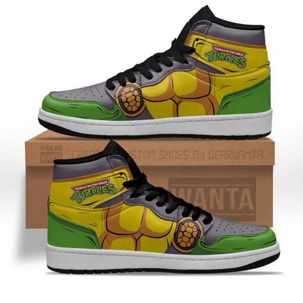 Tubopro Ninja Turtles AJ1 High Sneakers Shoes For Men And Women - Image 2