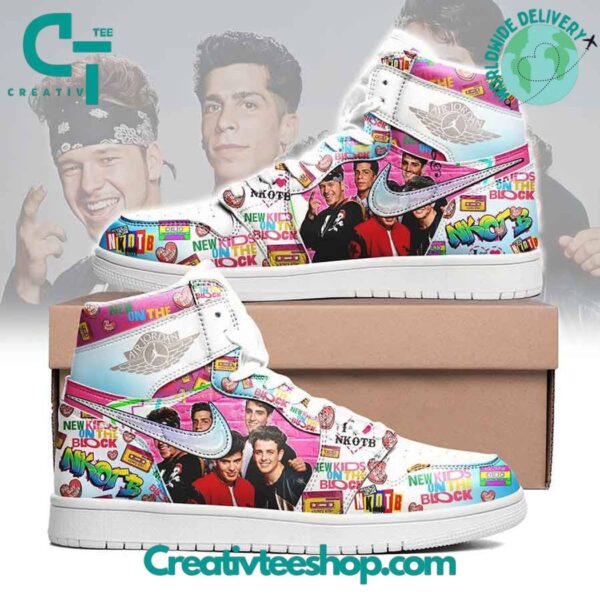 Tubopro NKOTB Band AJ1 High Sneakers Shoes For Men And Women