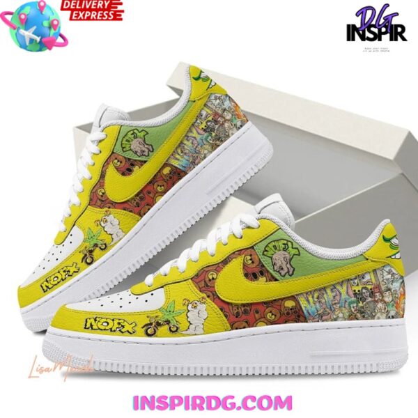Tubopro NOFX Air Low-Top Sneakers Shoes For Men And Women - Image 2