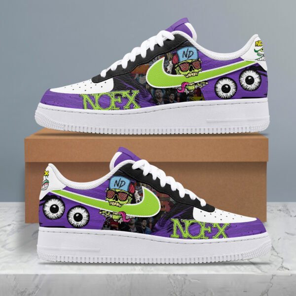 Tubopro NOFX Air Low-Top Sneakers Shoes For Men And Women - Image 2