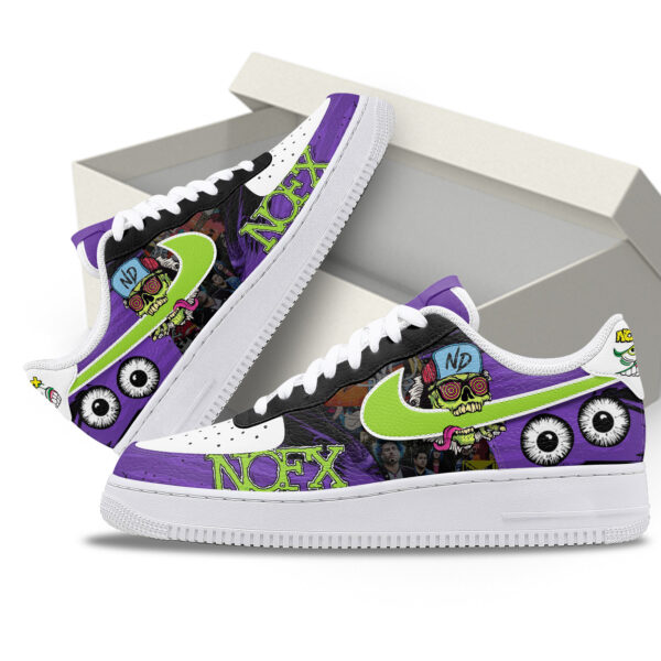 Tubopro NOFX Air Low-Top Sneakers Shoes For Men And Women - Image 3